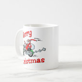 Motorrad Sankt Kaffeetasse (Vorderseite Links)