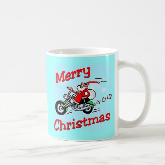 Motorrad-Sankt-Tasse Kaffeetasse (Rechts)
