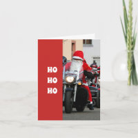 Motorrad Santa Claus Ho Ho Ho