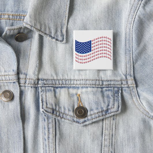 Motorrad-Schattenflagge Button (Beispiel)