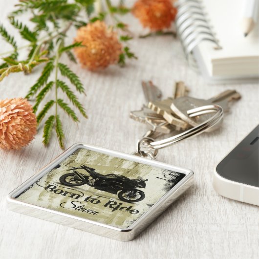 Motorrad Schlüsselanhänger (Seite)