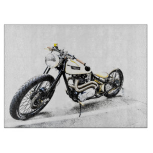 Motorrad Schneidebrett