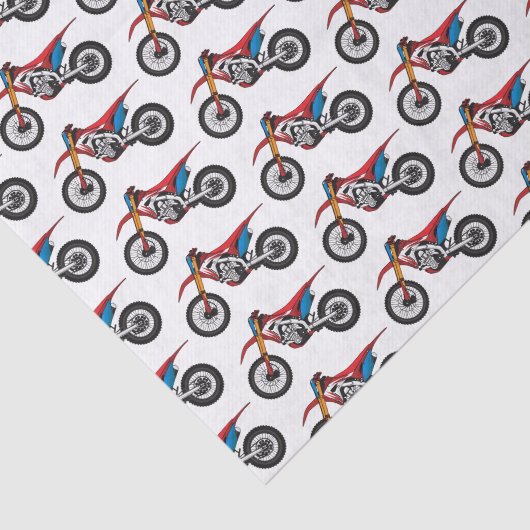 Motorrad Seidenpapier (Ausschnitt)