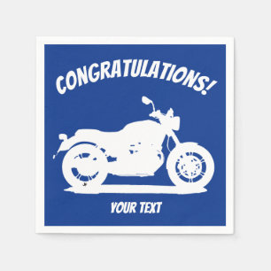 Motorrad Serviette