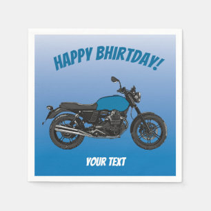Motorrad Serviette