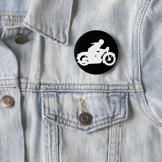 Motorrad-Silhouette Button (Beispiel)