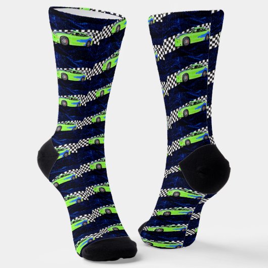 Motorrad Socken (Gewinkelt)