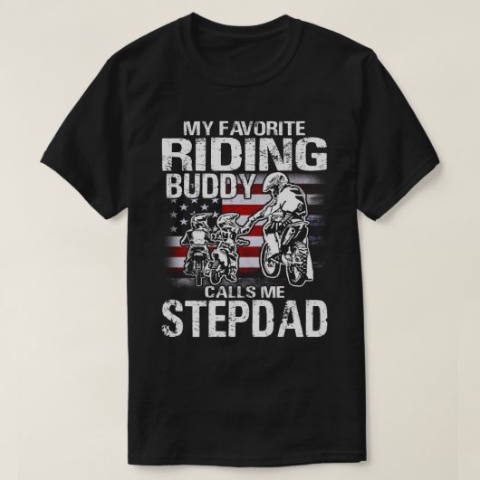 Motorrad-Stift Shirt Mein Lieblings-Reitbuddy (Design vorne)
