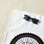 Motorrad Strandtuch (Beispiel)