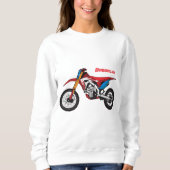 Motorrad Sweatshirt (Vorderseite)