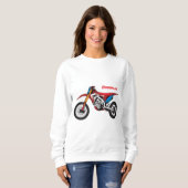 Motorrad Sweatshirt (Vorne ganz)