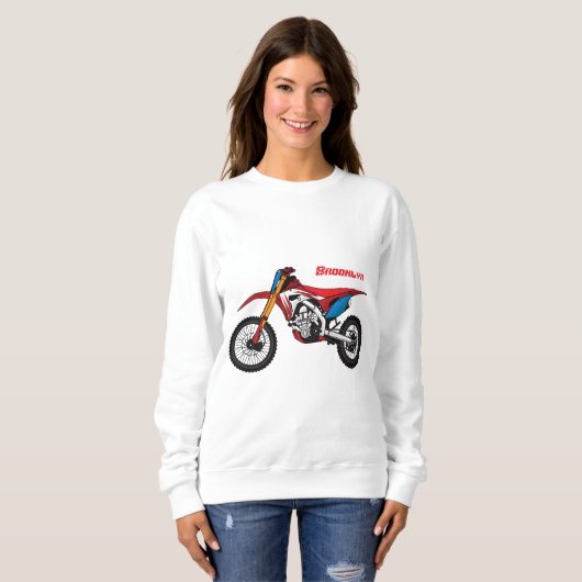 Motorrad Sweatshirt (Vorne ganz)