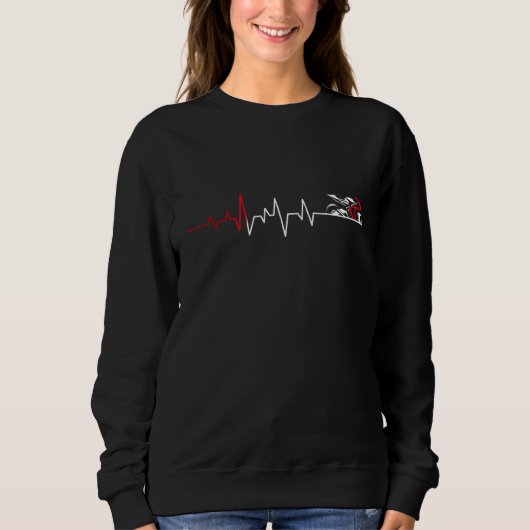 Motorrad Sweatshirt (Vorderseite)