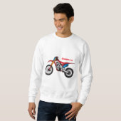 Motorrad Sweatshirt (Vorne ganz)