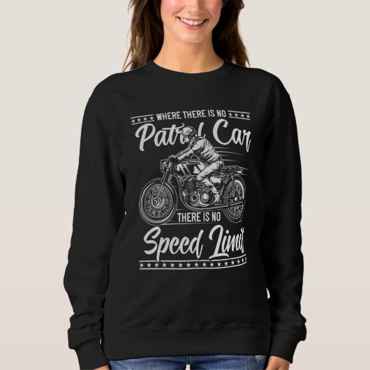 Motorrad Sweatshirt (Vorderseite)