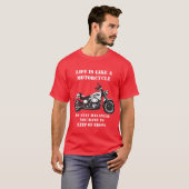 Motorrad T-Shirt (Vorne ganz)