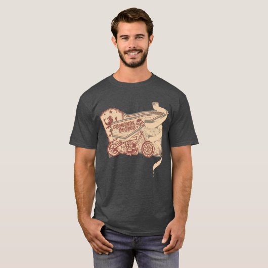 Motorrad-T - Shirt (Vorne ganz)