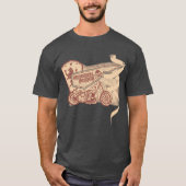 Motorrad-T - Shirt (Vorderseite)