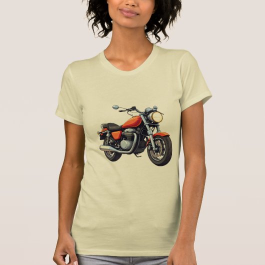 Motorrad T-Shirt (Vorderseite)