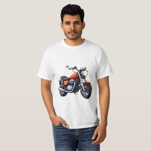 Motorrad T-Shirt (Vorne ganz)
