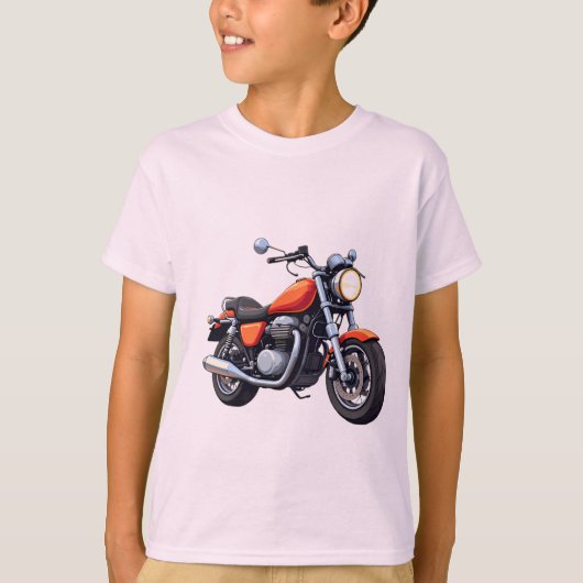 Motorrad T-Shirt (Vorderseite)