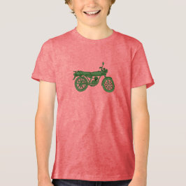 Motorrad-T - Shirt-Kinder Tri-Blend Shirt