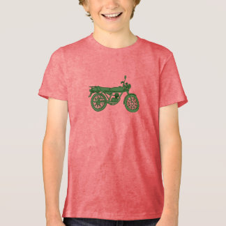 Motorrad-T - Shirt-Kinder Tri-Blend Shirt