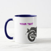 Motorrad Tasse (Links)