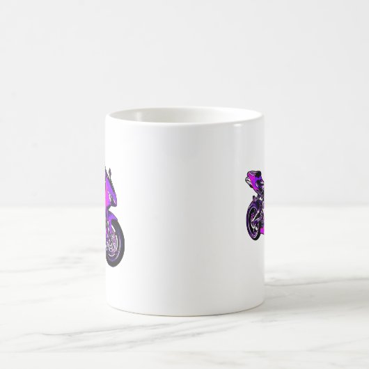 Motorrad-Tasse Kaffeetasse (Mittel)