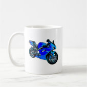 Motorrad-Tasse Kaffeetasse (Links)