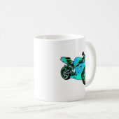 Motorrad-Tasse Kaffeetasse (VorderseiteRechts)