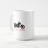 Motorrad-Tasse Kaffeetasse (Vorderseite Links)