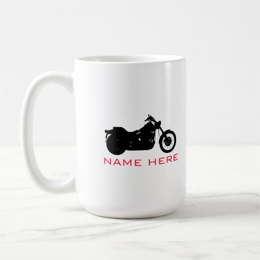 Motorrad-Tasse Kaffeetasse (Links)