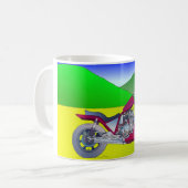 Motorrad-Tasse Kaffeetasse (Vorderseite Links)