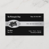 Motorrad-Thema Visitenkarte (Vorderseite)