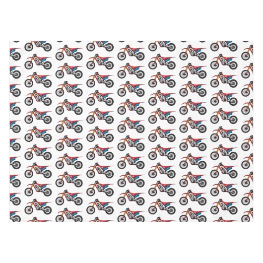 Motorrad Tischdecke (Vorderseite (Horizontal))