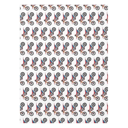 Motorrad Tischdecke (Vorderseite)