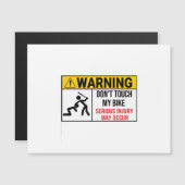 Motorrad Touch Meine Fahrradwarnung Keine Touch Magnetkarte (Vorne/Hinten)