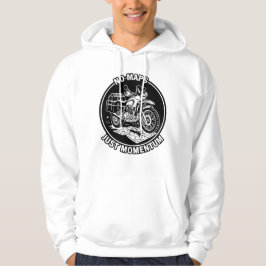 Motorrad-Touring-Freiheitsmentalität Hoodie