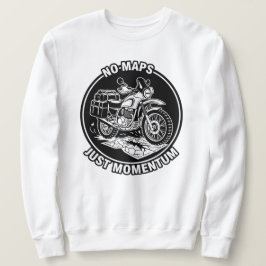 Motorrad-Touring-Freiheitsmentalität Sweatshirt