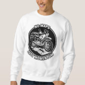 Motorrad-Touring-Freiheitsmentalität Sweatshirt (Vorderseite)