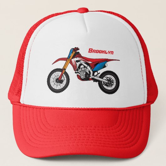 Motorrad Truckerkappe (Vorderseite)