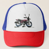 Motorrad Truckerkappe (Vorderseite)