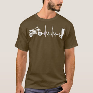 Motorrad und Bier - Motorrad-Chopper-Vorstufe T-Shirt