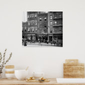 Motorrad- und Fahrradverkauf, 1910 Poster (Küche)