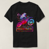 Motorrad und Motorrad T-Shirt (Design vorne)