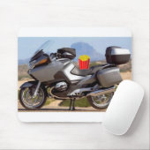 Motorrad und… mousepad (Mit Mouse)