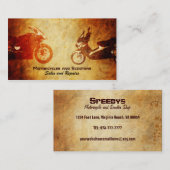 Motorrad-und Roller-Visitenkarten Visitenkarte (Vorne/Hinten)