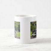 Motorrad und Spitfire Kaffeetasse (Mittel)