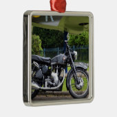 Motorrad und Spitfire Ornament Aus Metall (Rechts)